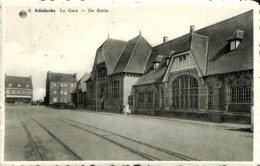 CPSM - Belgique - Adinkerke - Statie - La Gare - Autres