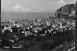 SICILIA - CEFALU' - PANORAMA - VIAGGIATA 1958 - Other Cities