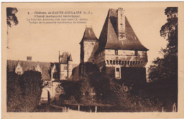 Loire Atlantique : HAUTE-GOULAINE : Le Chateau - La Tour Des Archives Coté Sud Ouest - Haute-Goulaine
