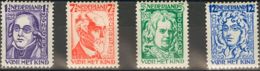 Holanda. MNH **Yv 215/18. 1928. Serie Completa. MAGNIFICA. Yvert 2012: 50 Euros. - ...-1852 Préphilatélie