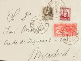 España. Correo Urgente. Correo Urgente. SEGOVIA / 39, Al Dorso Llegada. MAGNIFICA. - Eilbriefmarken