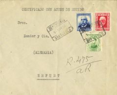 España. República Española Correo Certificado. República Española Correo Certificado - Cartas & Documentos