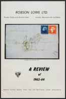 Bibliografía Mundial. (1963ca). A REVIEW OF 1963-64 PRIVATE TREATY AND AUCTION SALES. Robson Lowe LTD. London, 1963. (sp - Other & Unclassified