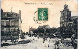 60 - MONTJAVOULT --  La Place De L'Eglise - Montjavoult