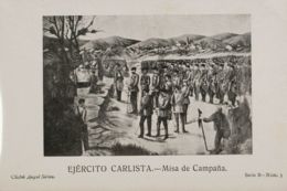 España. Correo Carlista. (*). (1900ca). Juego Completo De Las Diez Tarjetas Postales FOTOGRAFIAS Y ASUNTOS CARLISTAS (Se - Carlisten