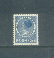 Roltanding Veth 20ct Met Perfin SB - Unused Stamps