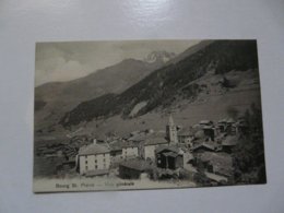 CPA SUISSE - BOURG ST PIERRE : Vue Générale - Bourg-Saint-Pierre 