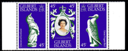 Gilbert Islands 1978 25th Anniversary Of Coronation Strip Of 3, MNH, SG 68/70 (BP2) - Gilbert- En Ellice-eilanden (...-1979)