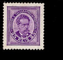 Por. 56 A König Luis I MLH * Falz - Unused Stamps