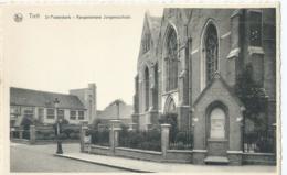 Tielt - St-Pieterskerk - Aangenomene Jongensschool - "Moderna" Jonnaert-Hesbain - Tielt