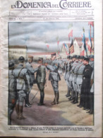 La Domenica Del Corriere 17 Febbraio 1918 WW1 Viale Salomone Val Bella Pianeti - Weltkrieg 1914-18