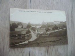 CPA 69 Rhône Saint Igny De Vers Entrée Du Bourg Par La Route De Monsols - Sonstige & Ohne Zuordnung