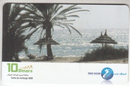 Tunisie Telecom 10 Dinars Carte De Recharge GSM - Tunisia