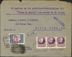 España. República Española Correo Certificado. República Española Correo Certificado. Al Dorso Llegada. - Cartas & Documentos