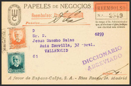 España. República Española Correo Certificado. República Española Correo Certificado. CERTIFICADO / MADRID. MAGNIFICO. - Cartas & Documentos