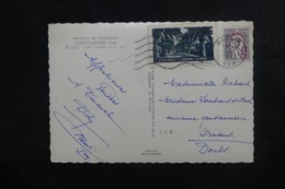 FRANCE - Vignette Touristique De Sanary Sur Mer Sur Carte Postale En 1963 - L 46654 - Briefe U. Dokumente