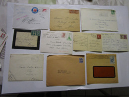 Lot De 10 Lettres France - Other & Unclassified