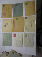 Lot De 9 Lettres France - Other & Unclassified