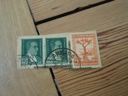 3 Timbres  Mustafa Kemal Atatürk 10 Para. ANKARA - 1934-39 Sandjak Alexandrette & Hatay