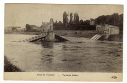 Cpa Pont De VERBERIE - Verberie