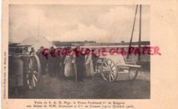 71 - LE CREUSOT - VISITE DE MGR LE PRINCE FERDINAND 1 ER DE BULGARIE AUX USINES SCHNEIDER1905 - Le Creusot