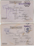 TB 2699 - MILITARIA - Lettre Pour Prisonnier De Guerre Soldat J. TISSIER Stalag XII A Pour BAILLY - CARROIS Par NANGIS - Guerre De 1939-45