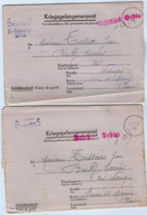 TB 2708 - MILITARIA - Lettre Pour Prisonnier De Guerre Soldat J. TISSIER Stalag XII A Pour BAILLY - CARROIS Par NANGIS - WW II