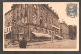 NANCY   Place Stanislas Avec Timbre  40c Jacquard   1934 - Nancy