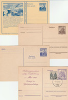 Austria - Lot Of 4 Card Stationery - Stamped Stationery