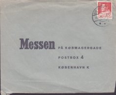 Greenland HØGLUND Telestationen SDR. STRØMFJORD 1965 Cover Brief MESSEN Købmagergade København K. Fr. IX. Single - Lettres & Documents