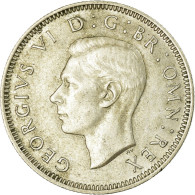 Monnaie, Grande-Bretagne, George VI, Shilling, 1942, TTB+, Argent, KM:854 - I. 1 Shilling