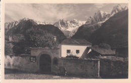 Soglio - Blick Vom Dorfplatz Auf Die Bondascagruppe - Soglio