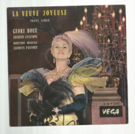 JC , 45 T ,vinyl , LA VEUVE JOYEUSE , FRANZ LEHAR , 2 Scans,  Frais Fr 3.50 E - Altri & Non Classificati