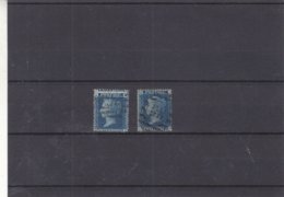 Grande Bretagne - Yvert 27 Oblitéré - Planche 9 Et 14 - 1 Valeur Impression à Cheval - Valeur 42 € ++ - Used Stamps