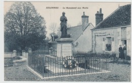 CARTE POSTALE   SELOMMES 41  Le Monument Aux Morts - Selommes