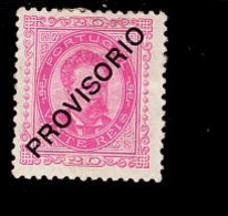 Por.83 König Luis I Mit Aufdruck Provisorio MLH * Falz - Unused Stamps