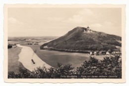 Porta Westfalica - Porta Mit Kaiser-Wilhelm-Denkmal - Porta Westfalica