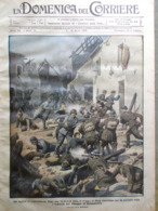 La Domenica Del Corriere 7 Aprile 1918 WW1 Battaglia In Francia Picchioni Fosse - Weltkrieg 1914-18