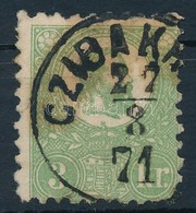 O 1871 Kőnyomat 3kr 'CZIBAKH(ÁZA)' (140.000) Jó Minőségű Bélyeg - Otros & Sin Clasificación