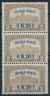 ** 1918 Repülő Posta 4K50f  Hármascsík  (22.500) - Otros & Sin Clasificación