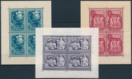 ** 1947-1948 3 Különféle Kisív (19.000) - Altri & Non Classificati