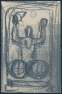 ~1947 Konecsni György Bélyegterv Vázlata / Stamp Essay Of Gy. Konecsni - Altri & Non Classificati