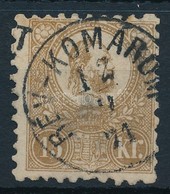 O 1871 Kőnyomat 15kr  'RÉV-KOMÁROM' (elvékonyodás/ Thin Paper) - Other & Unclassified