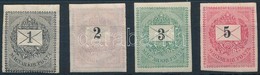 * 1898 1kr, 2kr, 3kr, 5kr Vágott Bélyegek - Andere & Zonder Classificatie