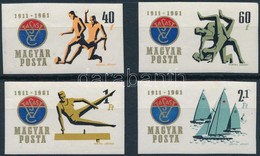 ** 1961 Vasas Sportklub (I.) Vágott Sor Vizsgálójellel  (5.000) - Other & Unclassified