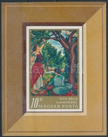 ** 1967 Festmény (III.) Vágott Blokk (3.500) - Other & Unclassified