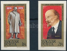 ** 1970 Lenin (II.) Vágott Sor (folt / Stain) - Other & Unclassified