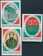 ** 1975 150 éves A Magyar Tudományos Akadémia Vágott Sor (3.000) - Otros & Sin Clasificación