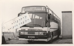 WEST OXFORDSHIRE - DORE INTERNATIONAL BUS  ( Photo 8,7 Cm X 14 Cm ) - Other & Unclassified