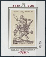 ** 1979 Festmény (XVIII.9 - Albrecht Dürer Vágott Blokk (7.000) - Otros & Sin Clasificación
